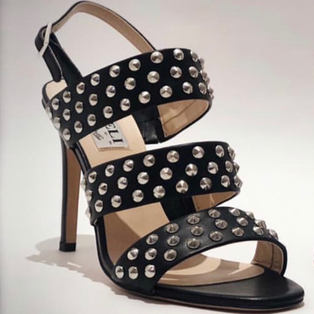 Studded Sandal Heel